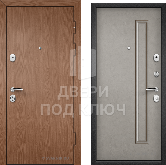 Входная дверь с терморазрывом для дачи ДПК-7354